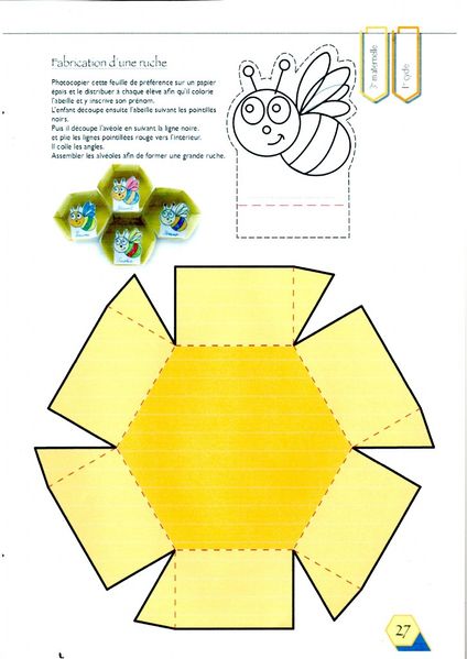 Fichier:Fabrication d une ruche en papier Ruche abeilles.jpg