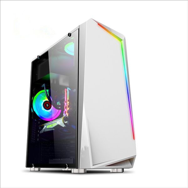 Fichier:PC Gamer No l 2020 pas cher ATX-Gaming-Case-New-Design-PC-Case-Tower-Computer-Chassis-Desktop-Cabinet-C005-White.jpg