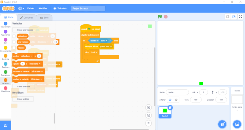 Fichier:Cr er le jeu Snake sur Scratch Snake 04.png